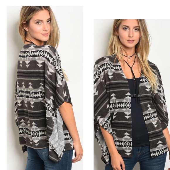 🌟Native American Print Cardigan🌟Sale - Picture 2 of 4